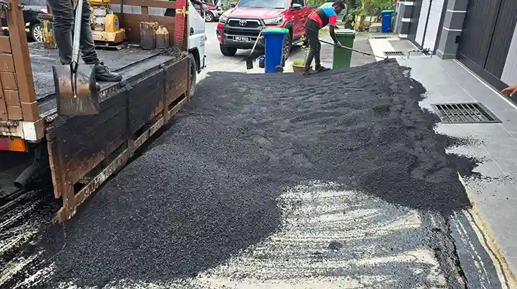 Harga Tar Jalan Depan Rumah