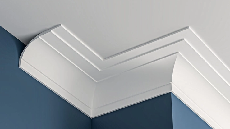 Beza Plaster Siling dan Cornice