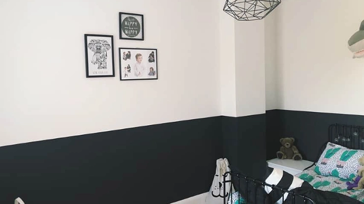 Cara Cat Dinding 2 Warna dengan Kemas