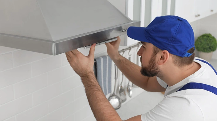 Harga Upah Pasang Hood Dapur