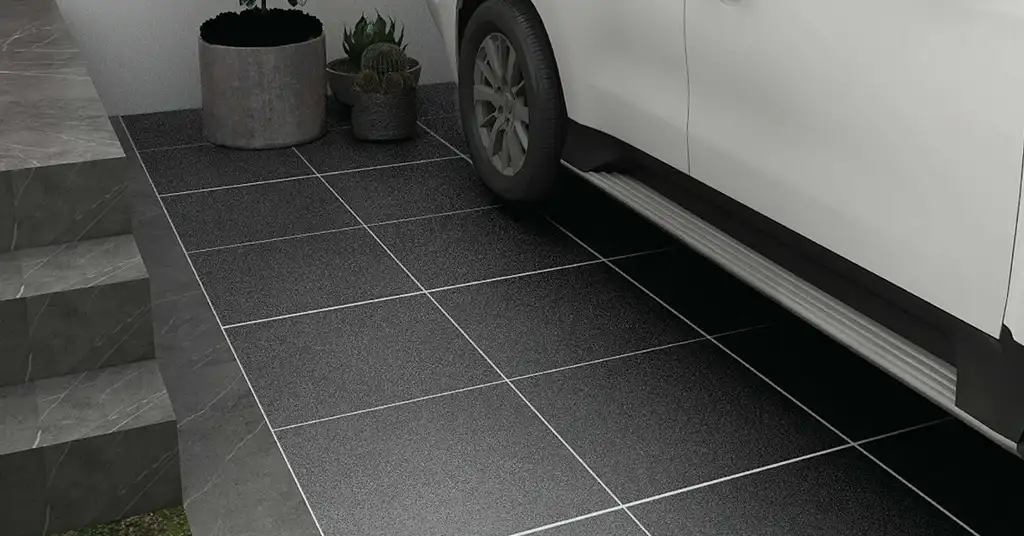 Ciri Penting Tiles yang Sesuai untuk Car Porch
