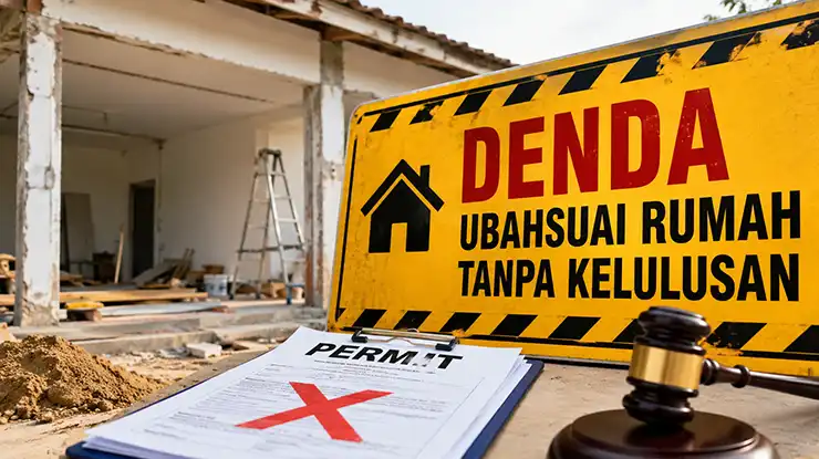 Denda Ubahsuai Rumah Tanpa Kelulusan