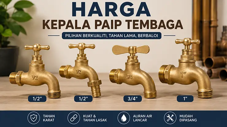 Harga Kepala Paip Tembaga