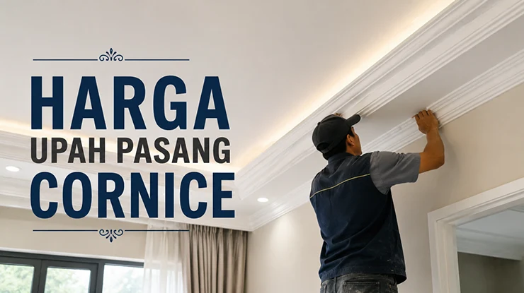 Harga Upah Pasang Cornice