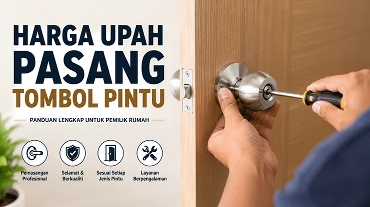 Harga Upah Pasang Tombol Pintu