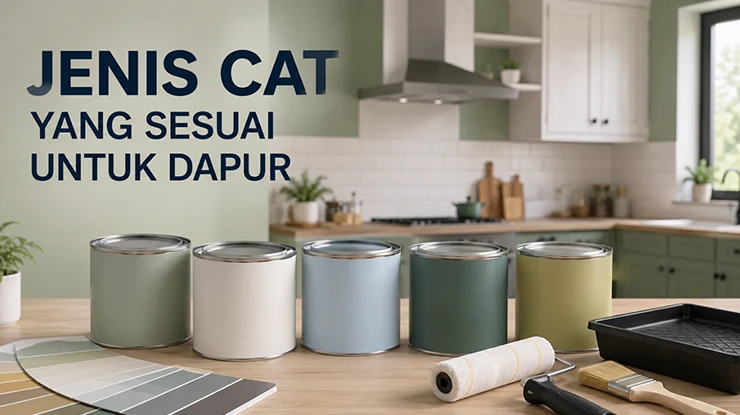 Jenis Cat yang Sesuai untuk Dapur