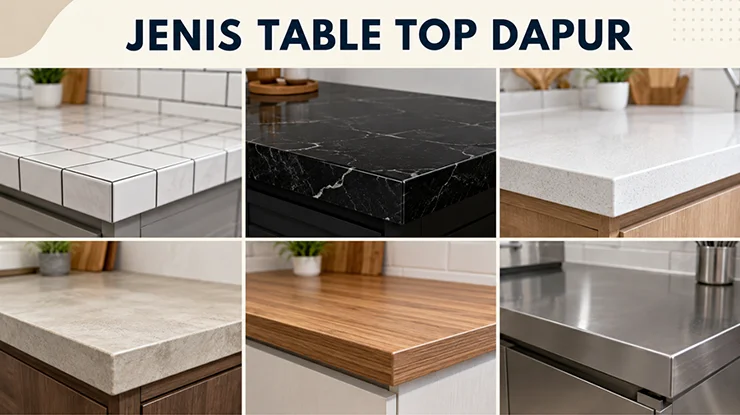 Jenis Table Top Dapur