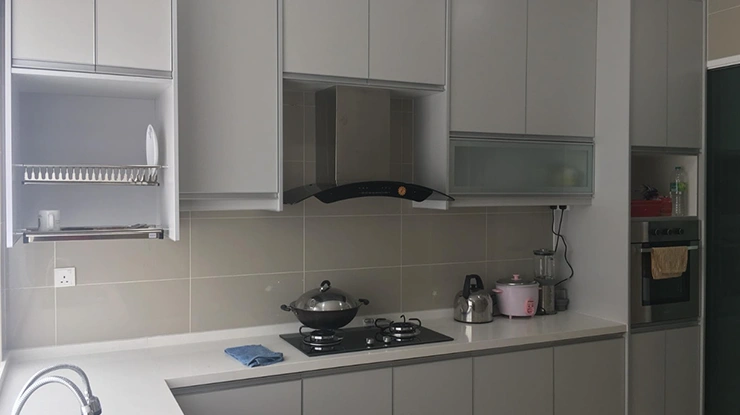 Kabinet Dapur Formica vs Melamine