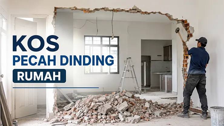 Kos Pecah Dinding Rumah